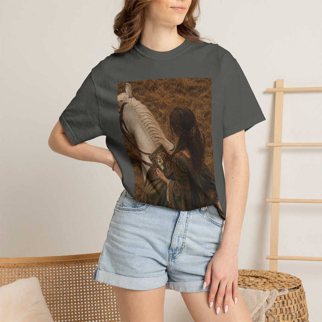 Vintage Romantic Horsewoman T-Shirt