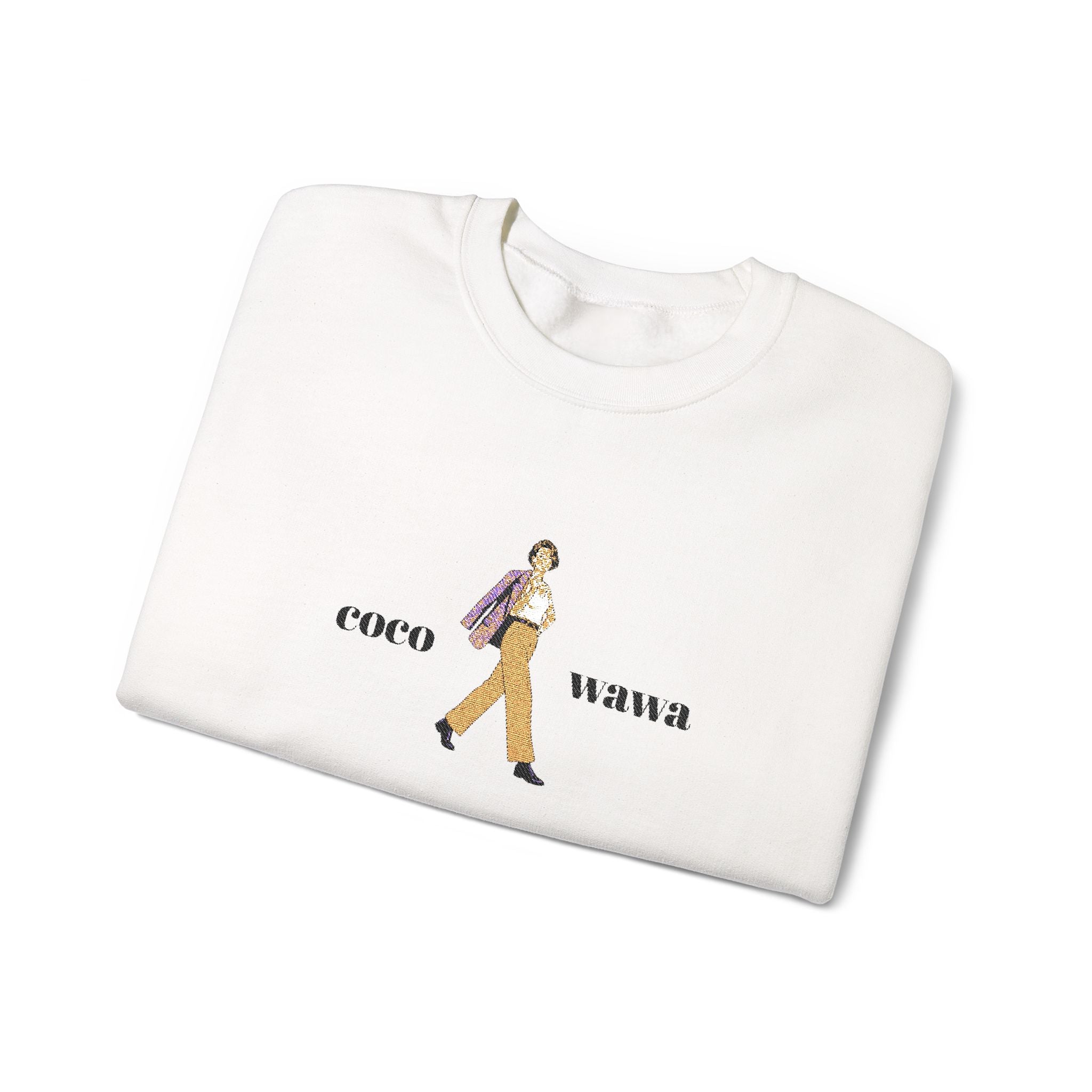 Walker Graphic Sweatshirt — 'Here I Go Again' Vintage Style Crewneck