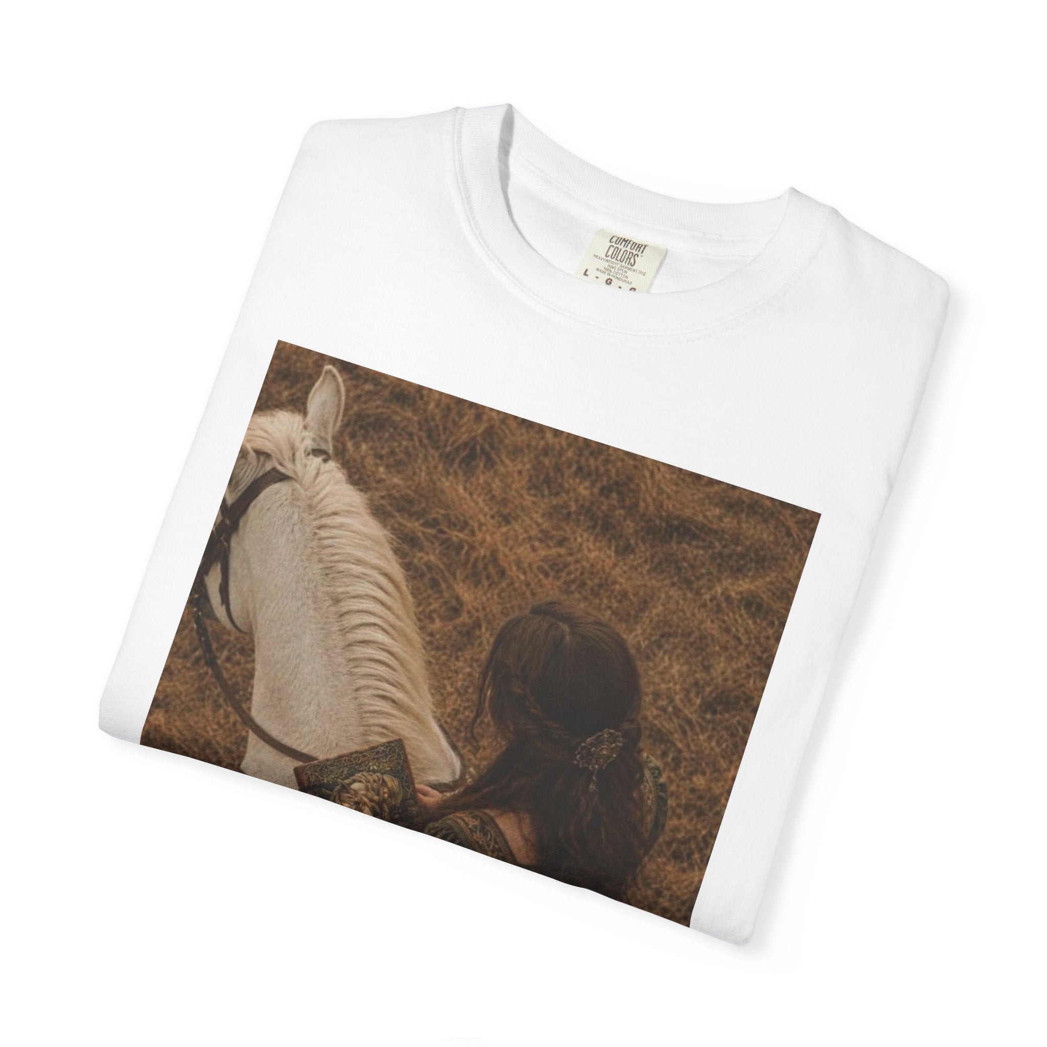 Vintage Romantic Horsewoman T-Shirt