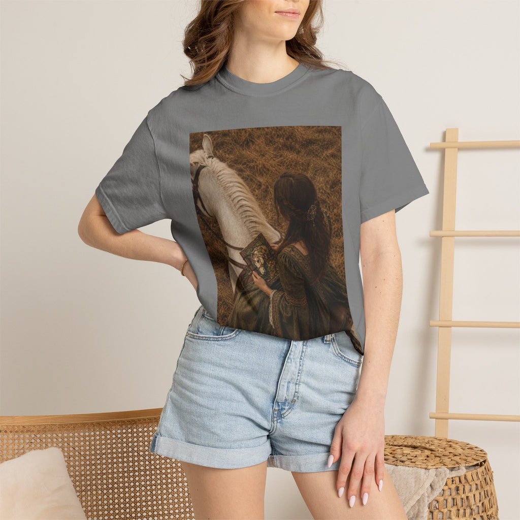 Vintage Romantic Horsewoman T-Shirt