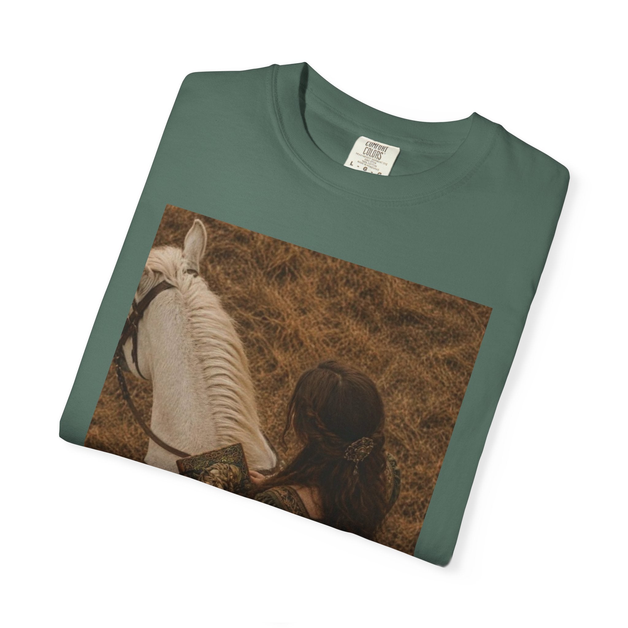 Vintage Romantic Horsewoman T-Shirt