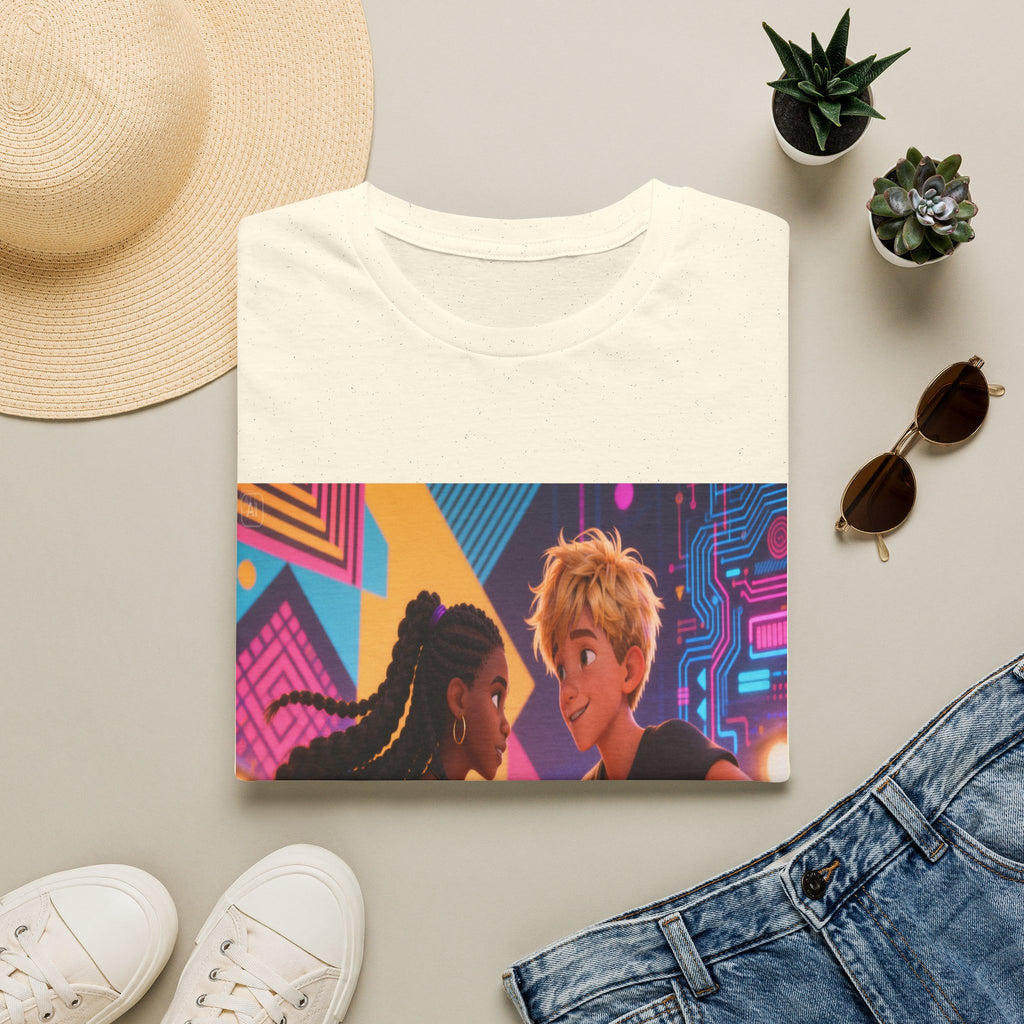 Graphic T-Shirt — Colorful Dance Scene Print