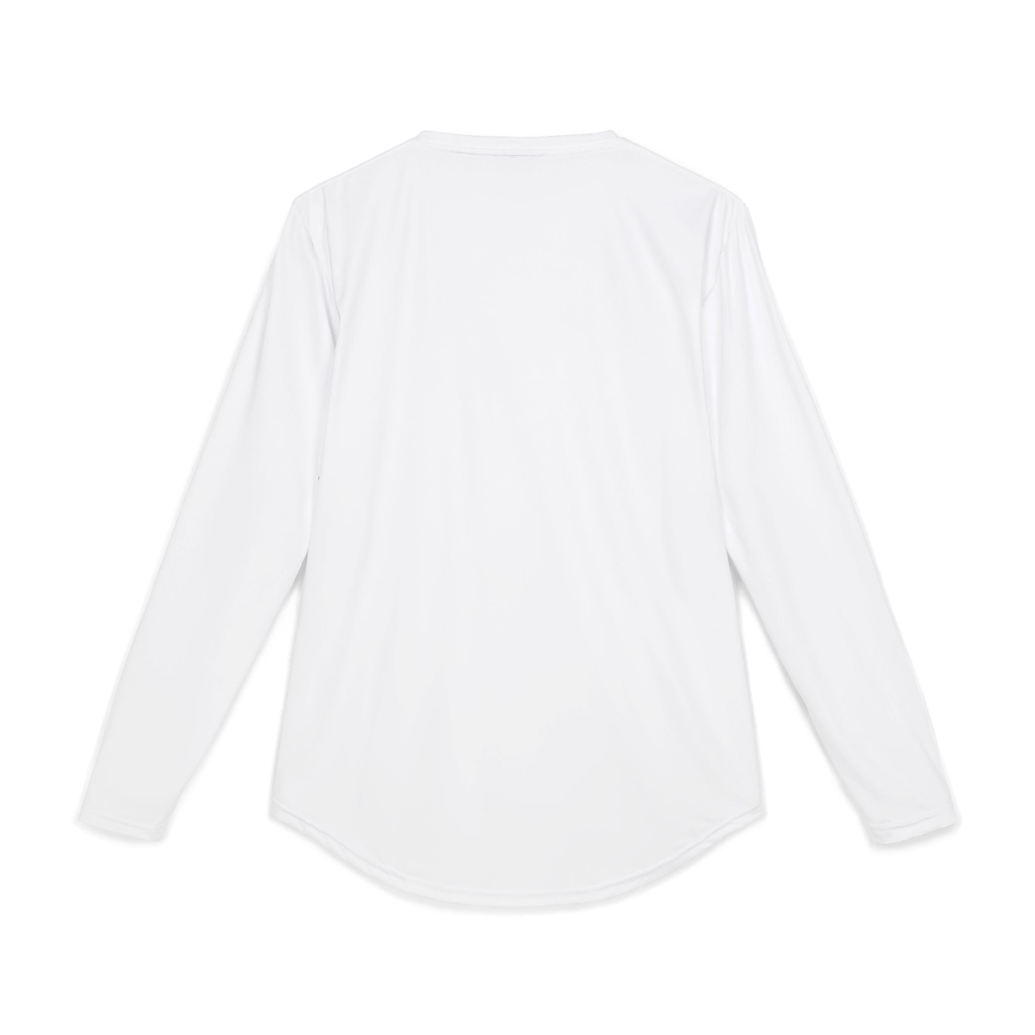 Men's Long Sleeve UV Shirt — Skeletal Surfer Graphic Sun Protection Tee