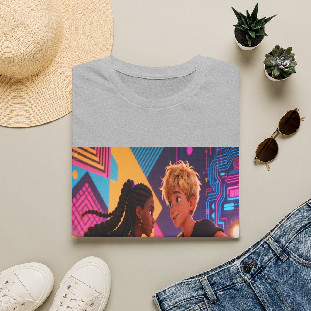 Graphic T-Shirt — Colorful Dance Scene Print