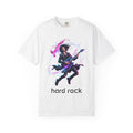 Guitar Sorcerer T-Shirt — Neon Fantasy Rock Music Tee