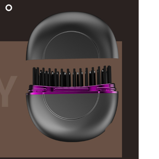 Mini Wireless Hair Straightener Comb