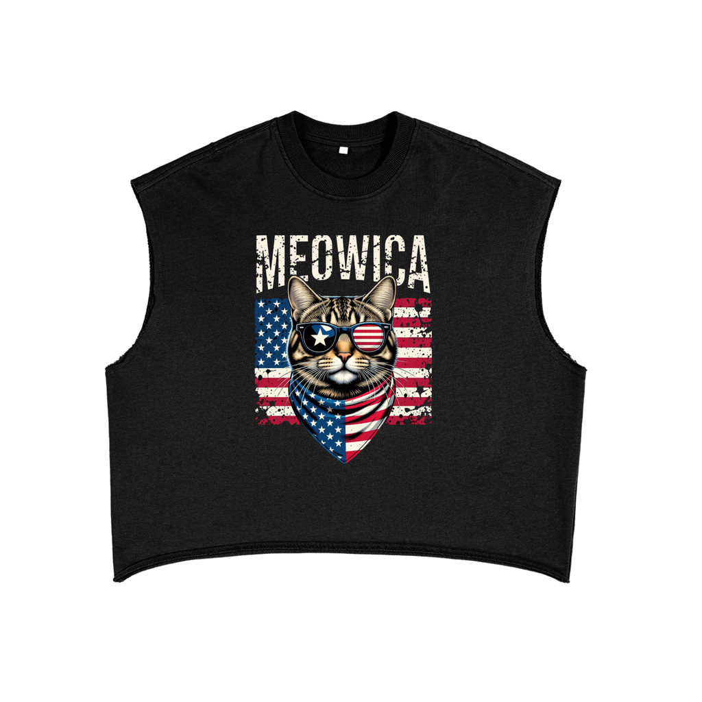 French Terry Boxy Tank Top